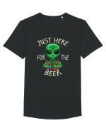 Just Here For The Beer Alien Tricou mânecă scurtă guler larg Bărbat Skater