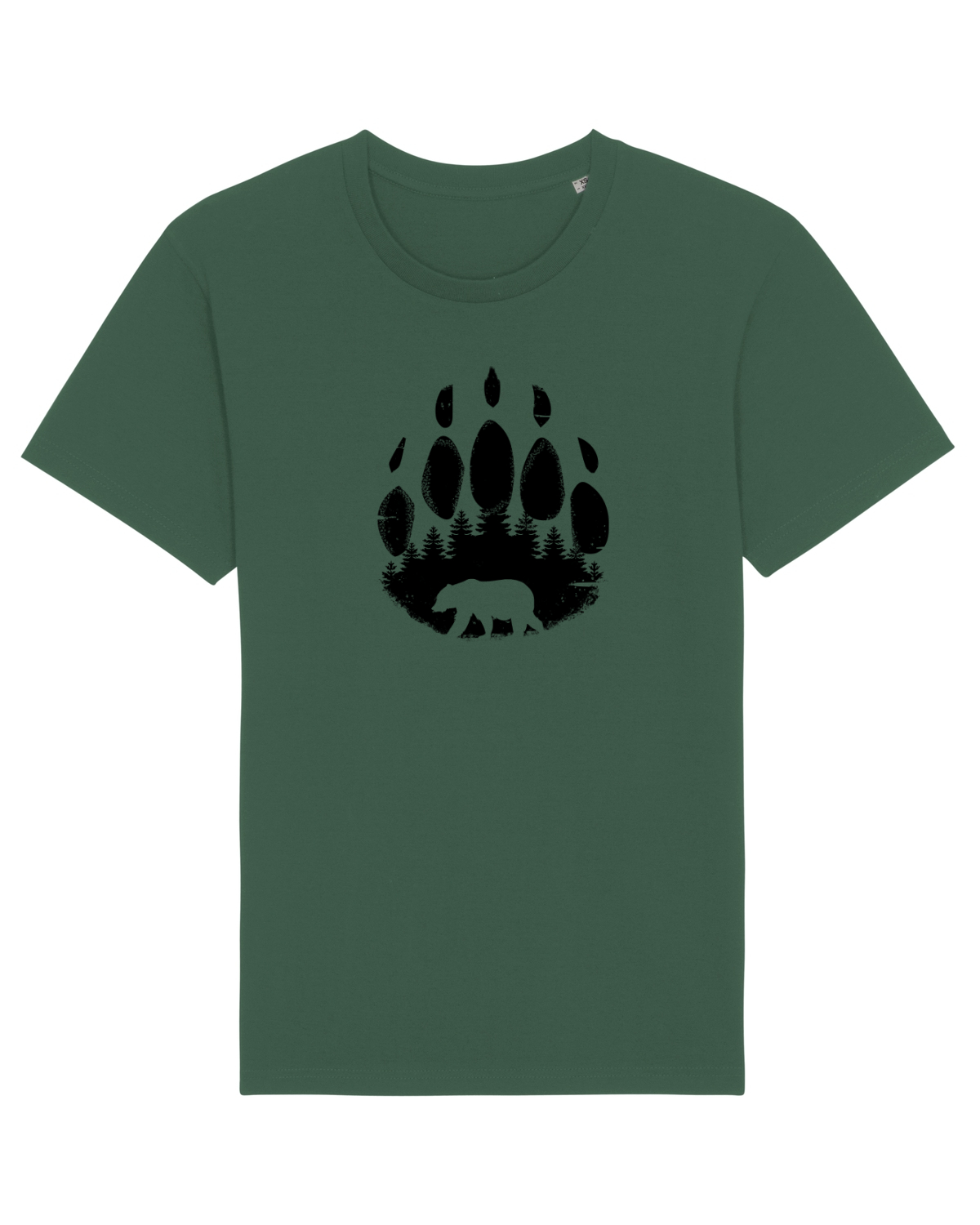 Tricou mânecă scurtă Unisex Rocker Bottle Green