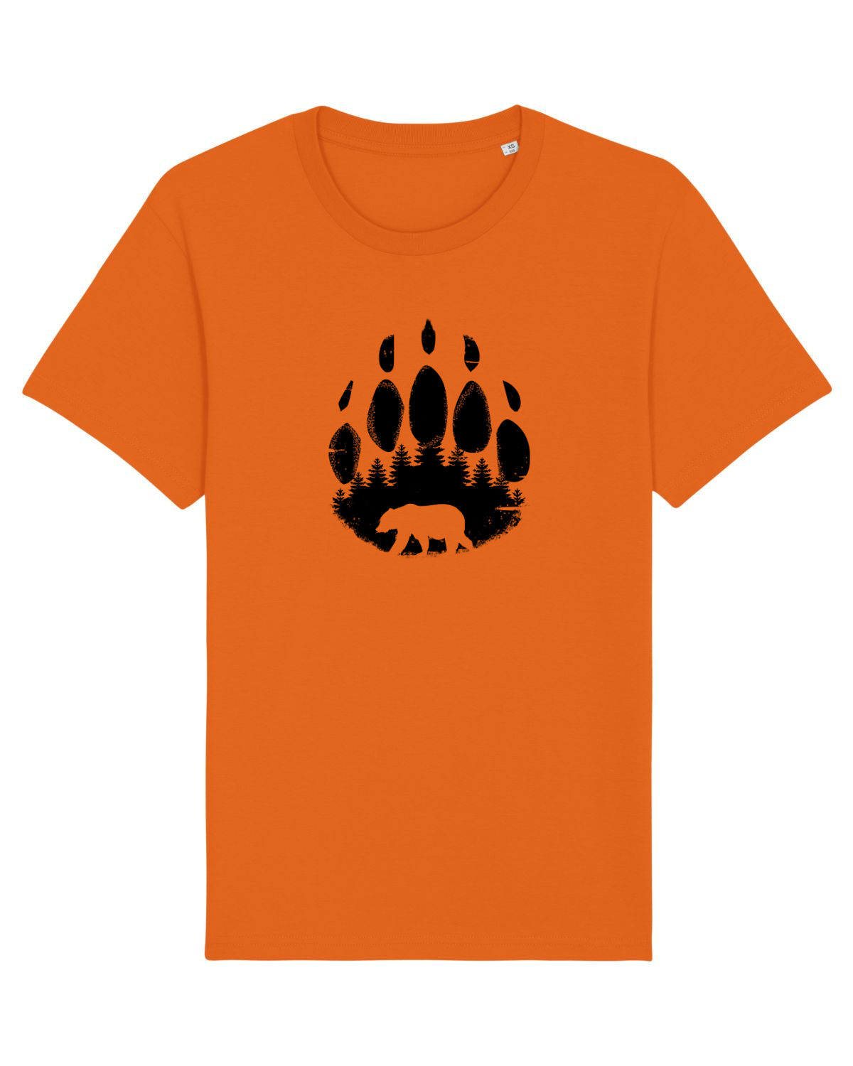 Tricou mânecă scurtă Unisex Rocker Bright Orange