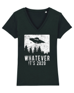 Whatever I'ts 2020 Tricou mânecă scurtă guler V Damă Evoker