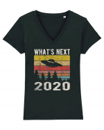 What's Next 2020 Tricou mânecă scurtă guler V Damă Evoker