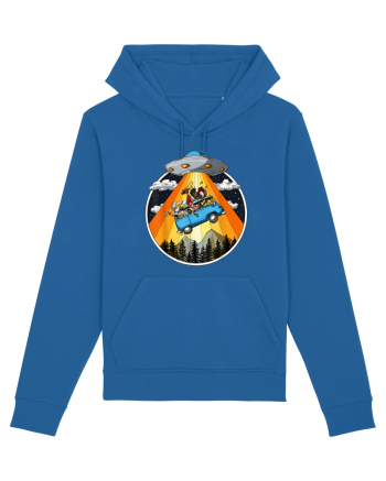 Hippie Van Alien Abduction Royal Blue