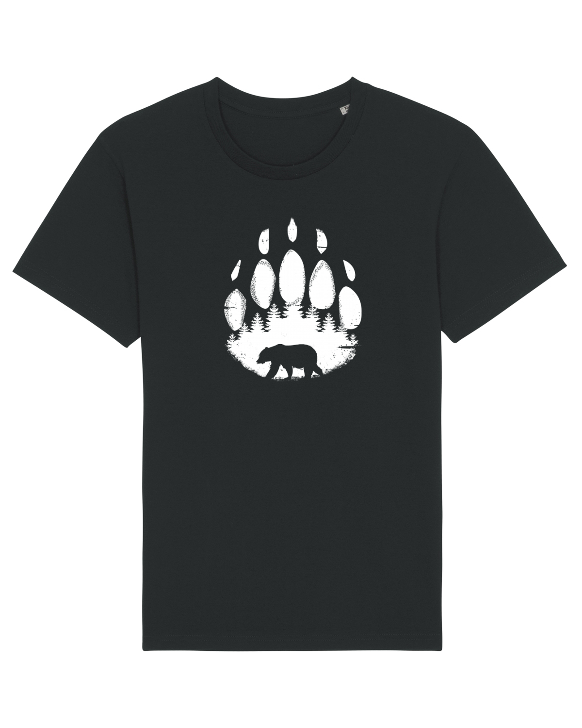 Tricou mânecă scurtă Unisex Rocker Black