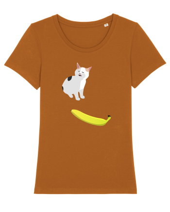 Cat no like banana Roasted Orange