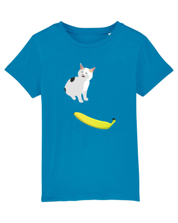 Cat no like banana Azur