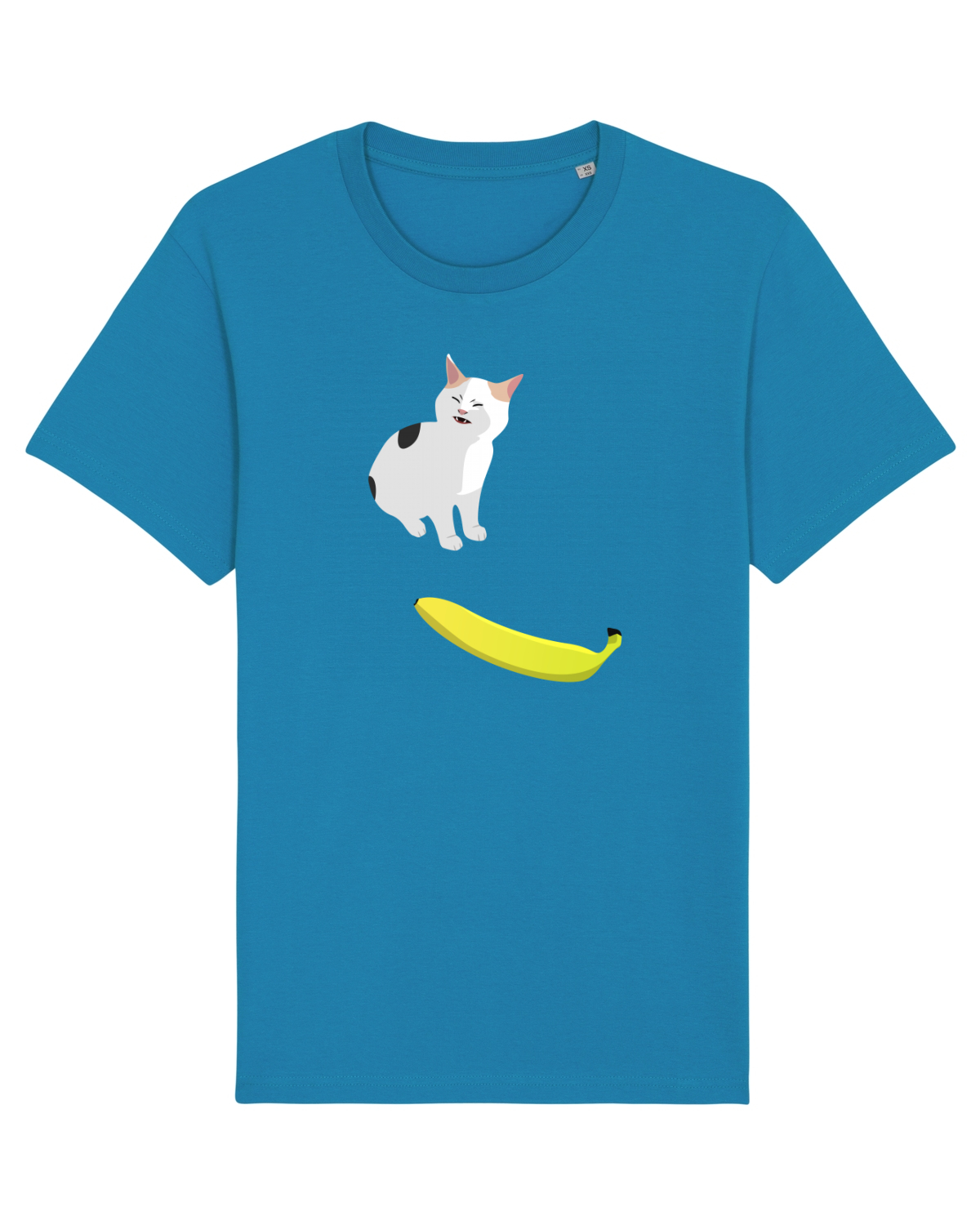 Tricou mânecă scurtă Unisex Rocker Azur
