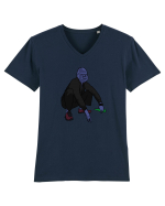 Slav squat Tricou mânecă scurtă guler V Bărbat Presenter