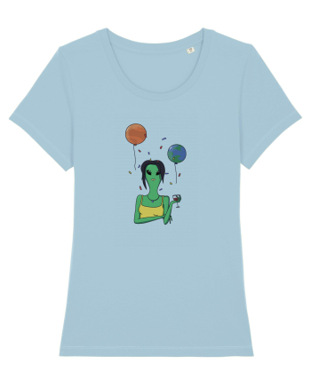Party Alien Sky Blue