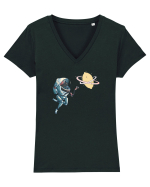 Amazing Discovery Tricou mânecă scurtă guler V Damă Evoker