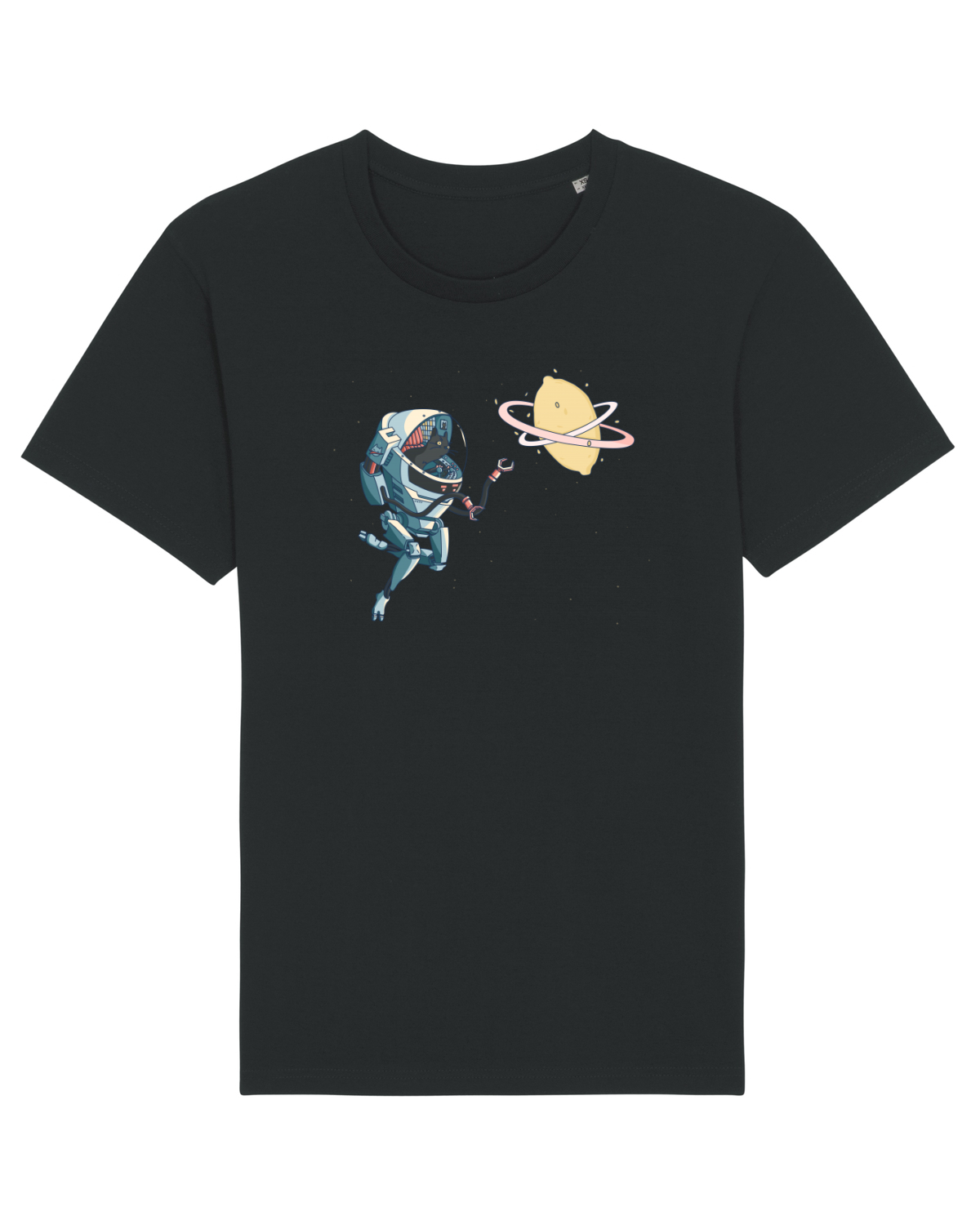 Tricou mânecă scurtă Unisex Rocker Black