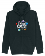 I Need Space Solar System Hanorac cu fermoar Unisex Connector