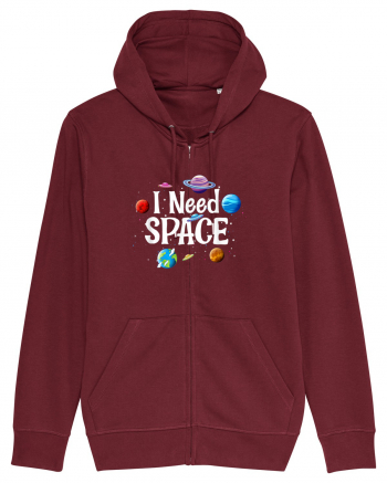 I Need Space Solar System Burgundy