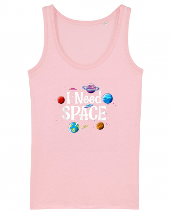 I Need Space Solar System Cotton Pink