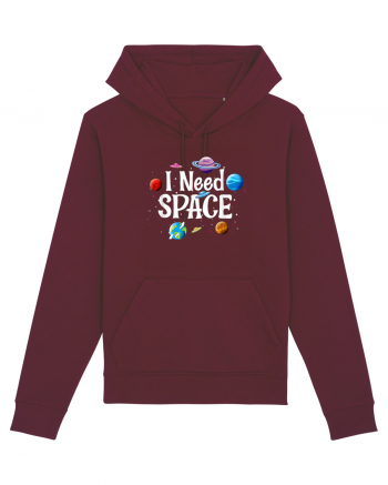 I Need Space Solar System Burgundy