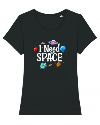 I Need Space Solar System Black