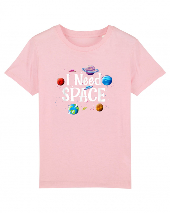 I Need Space Solar System Cotton Pink