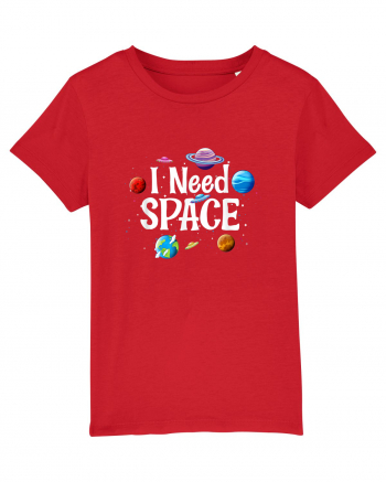 I Need Space Solar System Red