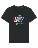 I Need Space Solar System Tricou mânecă scurtă Unisex Rocker