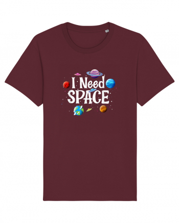 I Need Space Solar System Burgundy