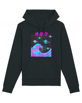 Kanagawa Great Wave Black