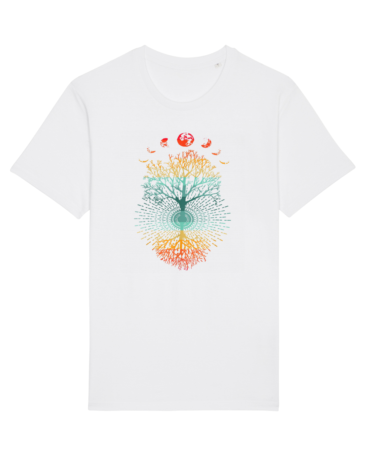 Tricou mânecă scurtă Unisex Rocker White