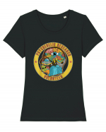 Psychedelic Research Volunteer Tricou mânecă scurtă guler larg fitted Damă Expresser