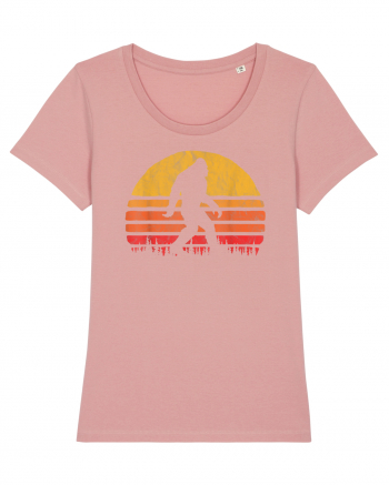  Bigfoot Walking Retro Sunset Canyon Pink