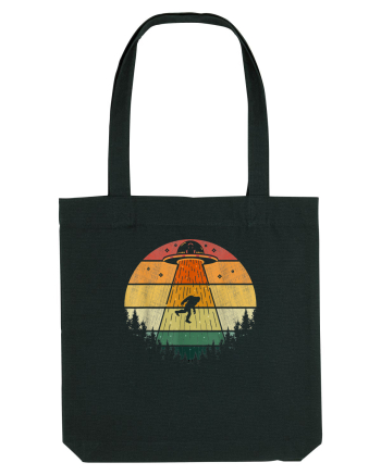 Bigfoot UFO Abduction Black