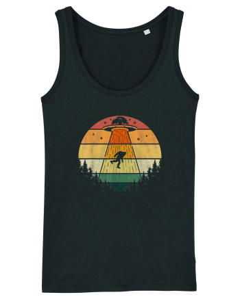 Bigfoot UFO Abduction Black