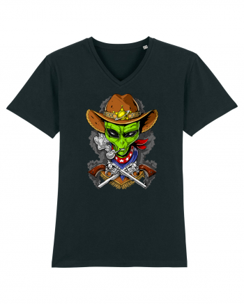 Space Alien Cowboy Black