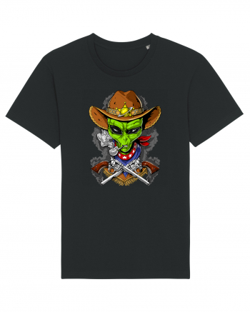 Space Alien Cowboy Black