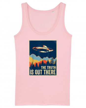 The Truth Is Out There Cotton Pink