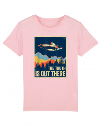 The Truth Is Out There Cotton Pink