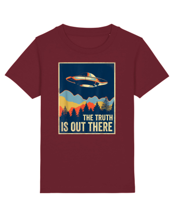 The Truth Is Out There Burgundy