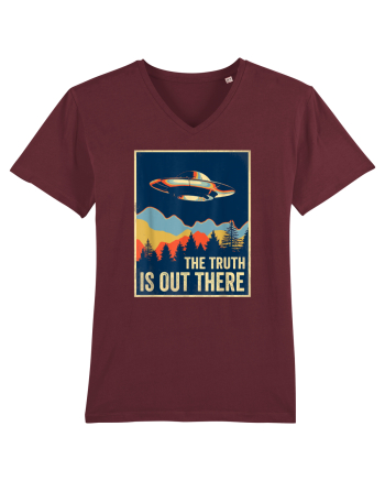 The Truth Is Out There Burgundy