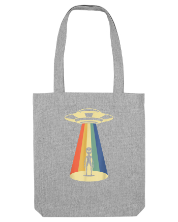 Alien Abduction Vintage Heather Grey