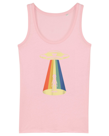 Alien Abduction Vintage Cotton Pink