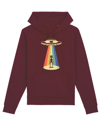 Alien Abduction Vintage Burgundy