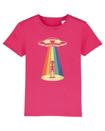 Alien Abduction Vintage Raspberry