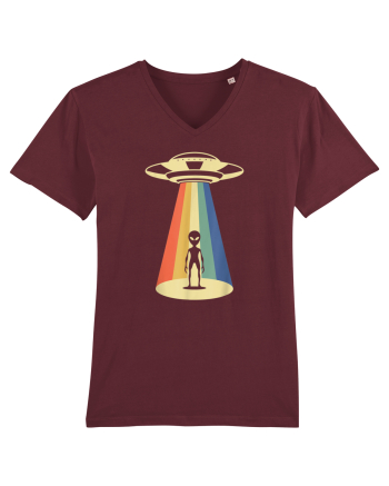 Alien Abduction Vintage Burgundy