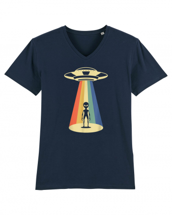 Alien Abduction Vintage French Navy