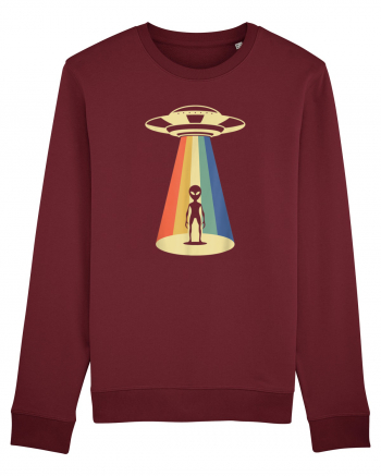 Alien Abduction Vintage Burgundy