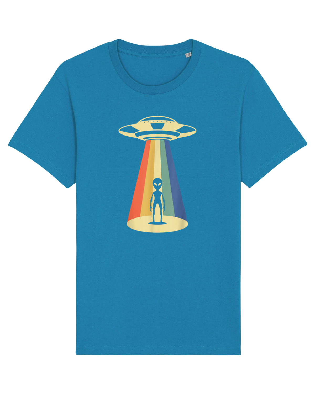 Tricou mânecă scurtă Unisex Rocker Azur