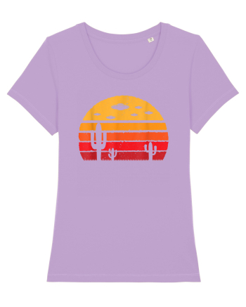 UFO Alien Retro Desert Lavender Dawn