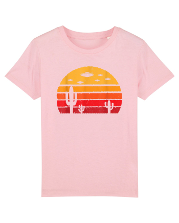 UFO Alien Retro Desert Cotton Pink
