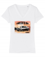 bmw 3 series Tricou mânecă scurtă guler V Damă Evoker