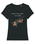 Armed and Dangerous Tricou mânecă scurtă guler larg fitted Damă Expresser