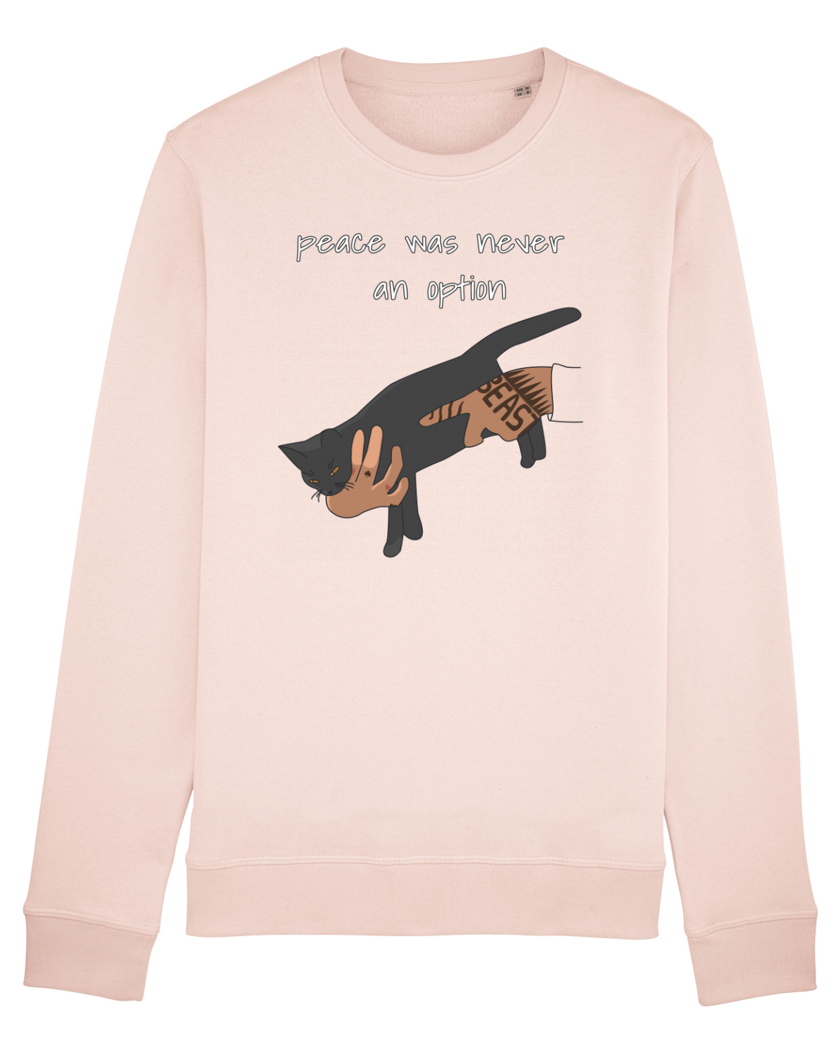 Bluză mânecă lungă Unisex Rise Candy Pink