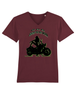 born to be wild Tricou mânecă scurtă guler V Bărbat Presenter