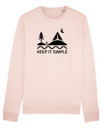 Camping - Keep It Simple Bluză mânecă lungă Unisex Rise